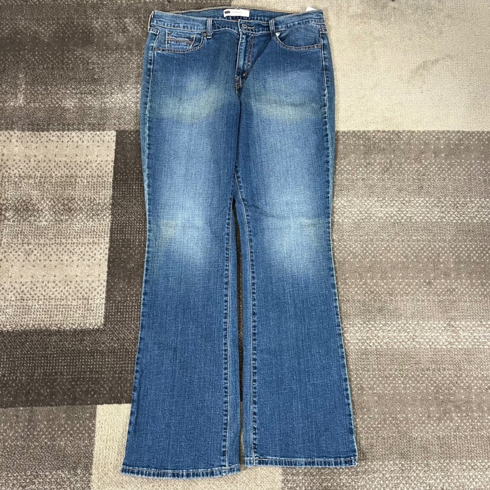 Levi's 515 Bootcut Jeans Womens Size 14 Medium Wash Denim Pants‎ Boho Western
